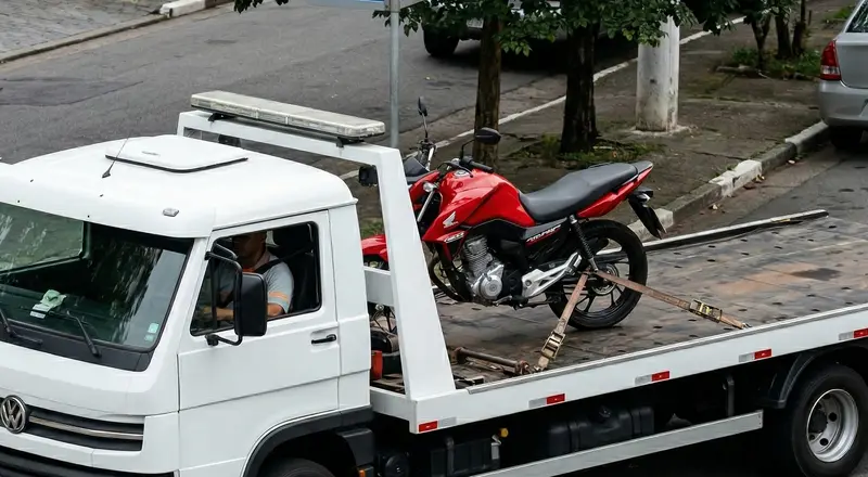 Reboque de moto em Araçatuba – guincho especializado para motocicletas